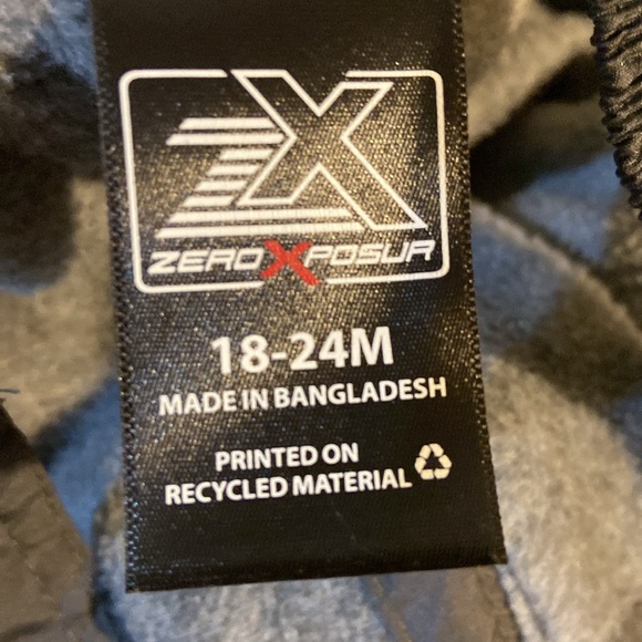 Toddler ZeroXposur Bib Overall Snow Pants size 18/24 months - Picture 9 of 9